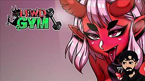 Hej, Lewd Gyms heta instruktör boostar vår uthållighet rejält!