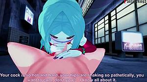 I’m Loving Rebecca’s Sex in Night City Free POV Cyberpunk Fantasy