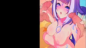 Shylily's hentai video - A sexy and shy virtual YouTuber