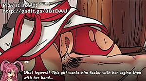 Teasing Blowjob And Gangbang With Big Tits In Hentai Heroes Comic Part 01
