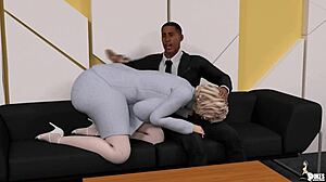 Girl took a big dick for the promotion