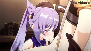 Keqing in Genshin Impact Hentai Hardcore Missionary Action