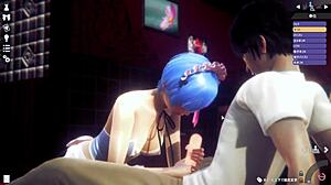 Rem in Wild Hentai Sex with Massive Release