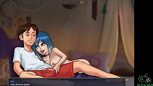 Summertime saga special - Eve trans all scenes sex