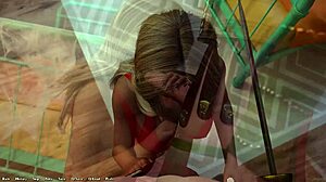 being a dik 105 - busty blonde gags on cock for revenge.