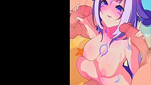 Shylily's hentai video - A sexy and shy virtual YouTuber