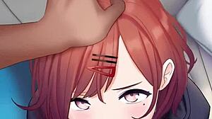 Anime sekretárka cucá pre rýchly kancelársky blowjob