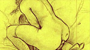 Wanna dive into my secret life with vintage hairy comic animations? It's crazy!
