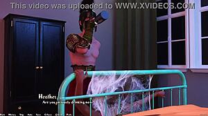 비잉 어 딕 105 - 가슴 큰 블론드가 복수를 위해 자지에 게거품