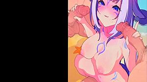 Shylily's hentai video - A sexy and shy virtual YouTuber