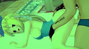 האם פלון בחליפת ים יכולה לרכוב על זין גדול להגיע לגן עדן ללא צנזורה?