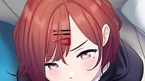 Segretaria Anime Succhiona per Pompino Veloce Ufficio