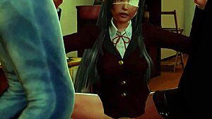 Hey, wanna join us for a wild threesome in this hentai porno?