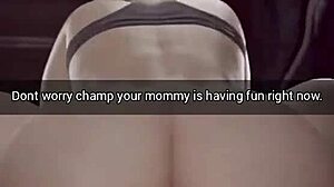 Cheating Gym Mom Craves Intense Action with Monster Power