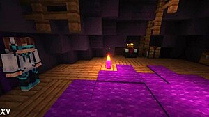 Block Woman and Man in Wild 3D Action