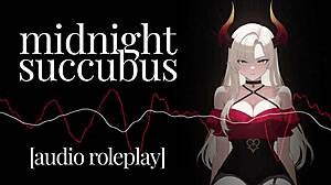 A midnight succubus takes control in this F4M erotic femdom audio story