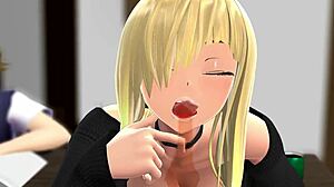 This Gyaru Won’t Let Me Study, Seducing With a Blowjob in Toilet Hentai Part 1!