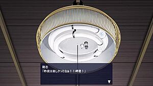 Forced shared room leads to hentai blowjobs in gallery 1