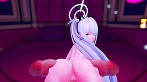 Wild Group Action with 3D Cartoon Anime Characters