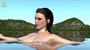 leap of faith 111 - subtle 3d anime game with big tits action