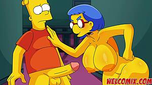 The best porn scenes from The Simpsons cartoon series