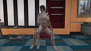A lollipop on the throne in the world of Fallout 4