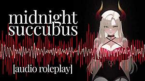 A midnight succubus takes control in this F4M erotic femdom audio story