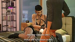 mystique gets down and dirty in 3d hentai preview version