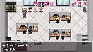 אישה לוקחת עבודות מוזרות בשכונה מוזרה בעיר - איאקו סקרמבל 6