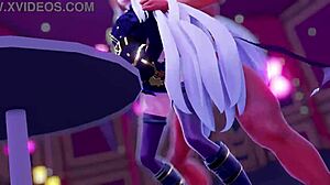 Hina Megane dalam Kartun 3D Anime: Wow, Tengok Tu!