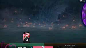 h-game eris dysnomia gameplay unfolds with konosuba flair in wild anime scenes