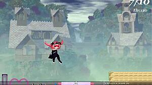 H-игра Эрис Дисномия геймплей разворачивается с флейвом Konosuba в диких аниме сценах