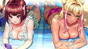 What Happens in This Hentai Family Orgy Game Part 1?