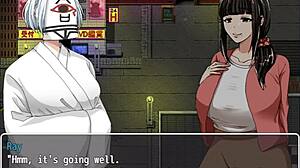 Женщина находит странные работы в странном городском районе - Ayakos Scramble 6