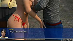 Whore Slutted Out by Two Horny Old Men in Kimmytoons Group Scene