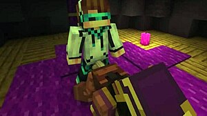 Block Woman and Man in Wild 3D Action