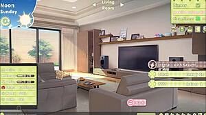 Summer Clover Harem Hentai Game Ep 13 - Giant Boner Kitchen Mishap