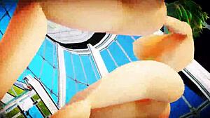 Double Gumi Lean on Twerk Dance Hints at Steamy Lesbian Moves.