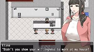 אישה לוקחת עבודות מוזרות בשכונה מוזרה בעיר - איאקו סקרמבל 6