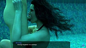 Her massage turned intimate, passionate, steamy, explosive
