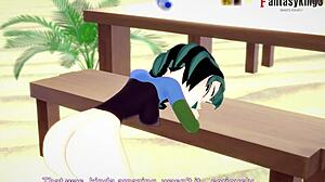 Gwen Sucking and Banging in Total Drama Scene