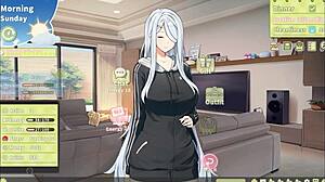 Summer Clover Harem Hentai Game Ep 13 - Giant Boner Kitchen Mishap