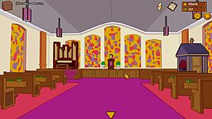 Damn, Simpsons Burns Mansion Naked Swimming and Cowgirl POV!