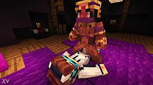 Block Woman and Man in Wild 3D Action