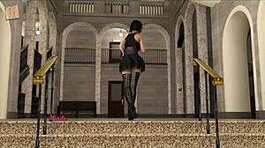 leap of faith 111 - subtle 3d anime game with big tits action