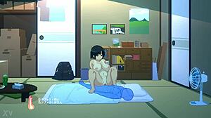 Busty dobrodružstvo sa začína divokými krivkami v hentai 8 akcii.