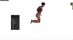 Black hardcore standing fuck!