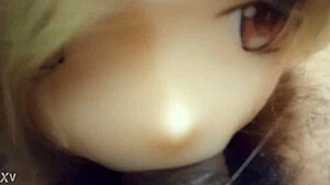 Blondie got sperm in her mouth for the second time
