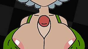 Marie from Splatoon in Wild Group Parody Action?