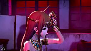 Hey, ever seen Futaba under hentai hypnosis in wild 3D?